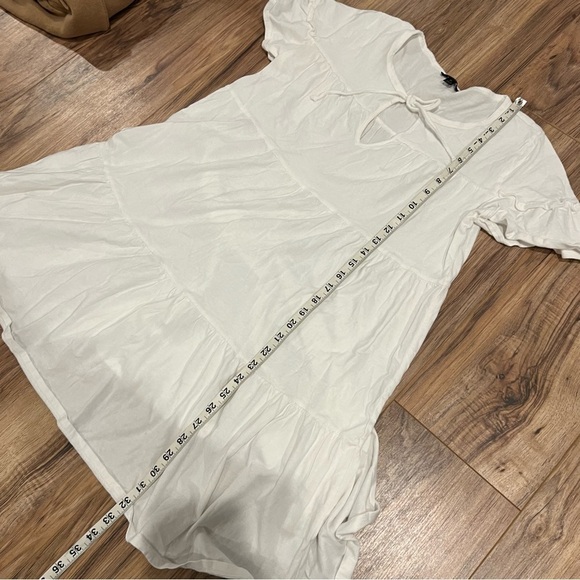 J. Crew Broken-in jersey tiered mini dress - Picture 5 of 9